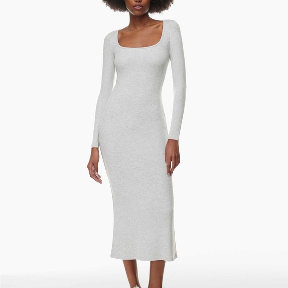 Babaton Dresses & Skirts - The group Babaton Aritzia Luxe Lounge Temptation long stretchy maxi dress